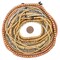 Metal Spacer Bead Bundle – 8 Strand Set | Approx. 3000 Brass, Copper & Silver-Color Heishi, Donut & Round Beads | Top-Selling Styles for Jewelry Making & Crafts